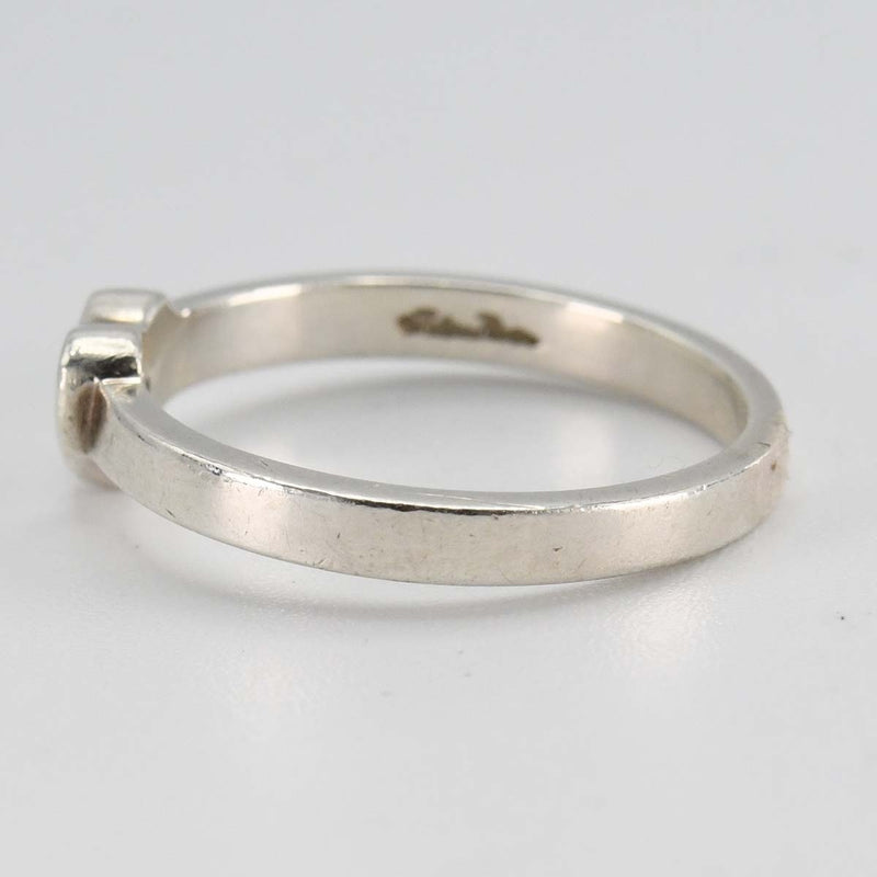 TIFFANY&Co. ティファニー リング クラウンオブハート 8.5号 ハート ダイヤ シルバー 925 約1.9g アクセサリー H12601