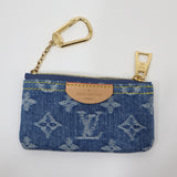 LOUIS VUITTON LV ルイヴィトン M82961 カードキーケース ポシェットクレ デニム M2807