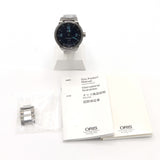腕時計 稼働 ORIS オリス ウィリアムズF1 7560 自動巻き 青系色文字盤 コマ保有 M4351