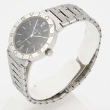 腕時計 稼働 BVLGARI ブルガリ ブルガリブルガリ BB33SS 自動巻き 黒色文字盤 25k729-3