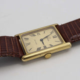 OMEGA オメガ De Vill﻿e デヴィル タンク cal.625  5110404 手巻き ゴールド色文字盤 尾錠外れベルト社外 ok1603