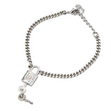 Christian Dior ディオール ブレスレットブレス カデナモチーフ 約9.7g シルバーカラー アクセサリー H22474