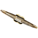 HERMES エルメス ブローチ 18K ツイスト アクセサリー 約8.9g ゴールド×シルバーカラー 袋有 H19003