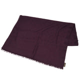 LOUIS VUITTON LV ルイヴィトン ストール 402336 紫系ブラウン 服飾小物 H19720