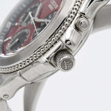 稼働 腕時計 SEIKO セイコー CREDOR クレドール パシフィーク AT 4S77-0A20 クロノグラフ 赤文字盤 箱劣化 保証書・取説 ok1664