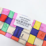 HERMES エルメス ツイリー ボルデュック チェック Bolduc au Carre シルク100 マルチカラー 箱 H24205