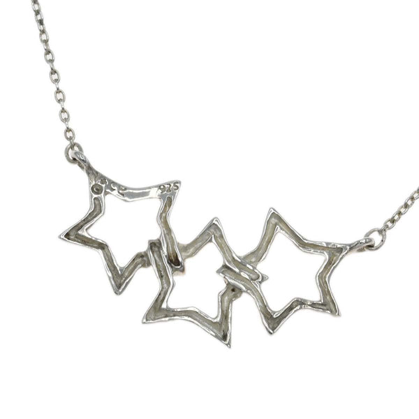 TIFFANY&Co. ティファニー ネックレス トリプルスター 星 925 シルバー 約2.6g アクセサリー H20822