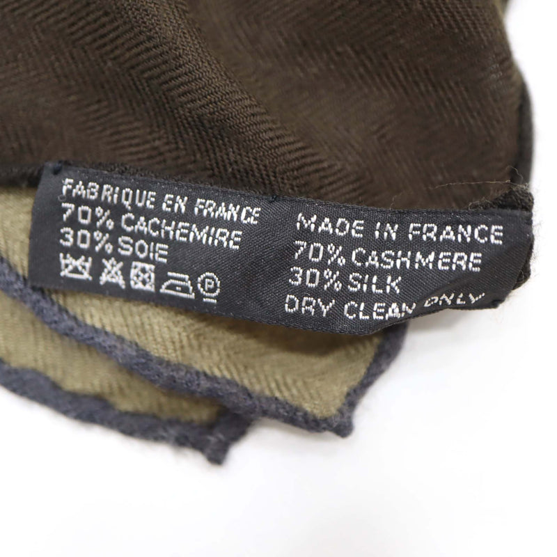 HERMES エルメス カレ140 カレジュアン Imprimeur Fou Brides et クレイジープリンター カシミヤ シルク カシシル 服飾小物 eco1571
