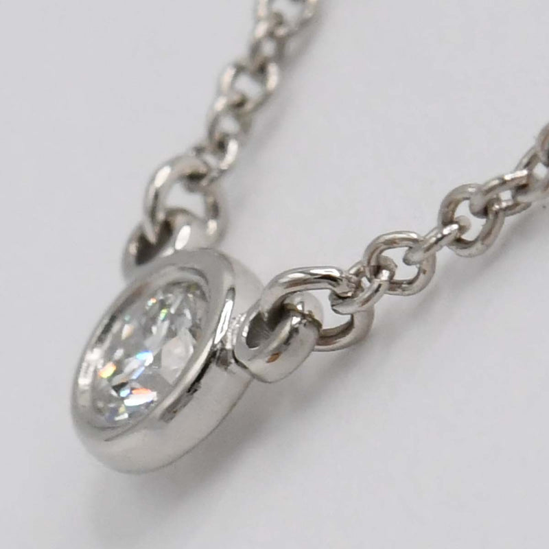 仕上げ済 TIFFANY&Co. ティファニー ネックレス バイザヤード Pt950 プラチナ 約2.4g 約3.9mm アクセサリー H12619