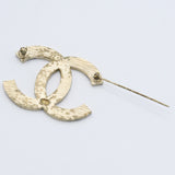 CHANEL シャネル ブローチ ココマーク ボーダー A19 ブルー×ゴールドカラー 服飾小物 アクセサリー 箱有 H.111