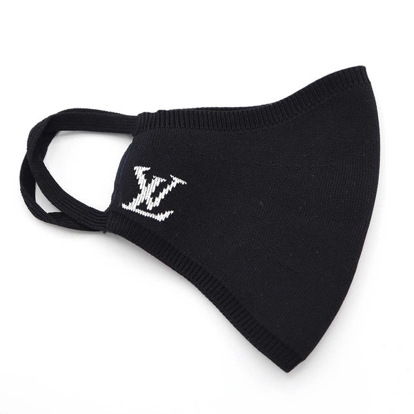 未使用 LOUIS VUITTON ルイヴィトン LV M76748 マスク マイユ マスクカバー ロゴ ブラックカラー 箱有 22s904-1