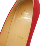 Christian Louboutin クリスチャン ルブタン ヒール パンプス 靴 37サイズ KATE85 レッド ラメ 箱有 H20791