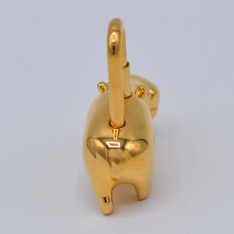 HERMES エルメス カデナ カバ ヒポポタマス ANNEE DES FLEUVES 2005年 バッグチャーム アクセサリー H18949
