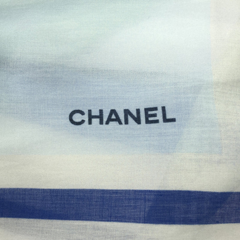 未使用 CHANEL シャネル パレオ RUE CAMBON 31 スカーフ ストール マルチカラー 服飾小物 袋付き H2862