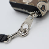 COACH コーチ 長財布 ミント サーフ ロゴプリント ロング ジップ アラウンド ウォレット シグネチャー ブラウン H20463