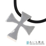 TIFFANY&Co. ティファニー チョーカー クロス シルバー 925 約7.9g アクセサリー 箱袋 M1784