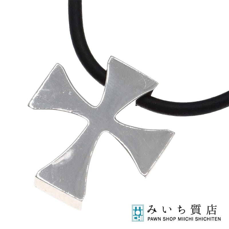 TIFFANY&Co. ティファニー チョーカー クロス シルバー 925 約7.9g アクセサリー 箱袋 M1784