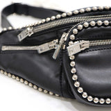 ALEXANDER WANG アレキサンダーワン ウエストバッグ ボディバッグ ブラック レザー ウエストポーチ H20778