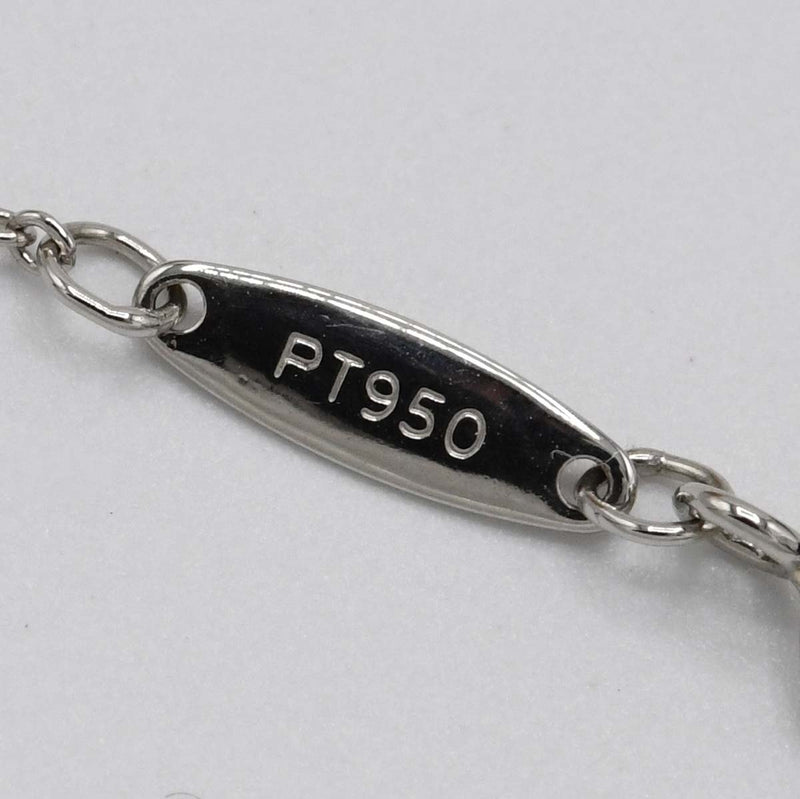 仕上げ済 TIFFANY&Co. ティファニー ネックレス バイザヤード Pt950 プラチナ 約2.4g 約3.9mm アクセサリー H12619