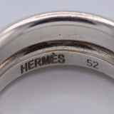 HERMES エルメス リング オランプ 10.5号 サイズ52 YG SV 約9.2g アクセサリー 箱有 H18831