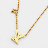 LOUIS VUITTON LV ルイヴィトン ネックレス M00596 アイコニック ゴールドカラー アクセサリー 箱 J332