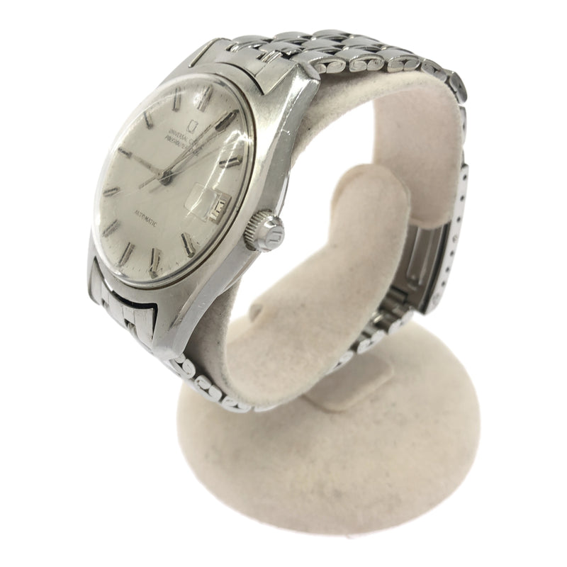 稼働 腕時計 UNIVERSAL GENEVE ユニバーサルジュネーブ 869115/05 自動巻き シルバー色文字盤 H1279