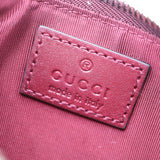 H23054 GUCCI グッチ GGエンブレム キーポーチ レザーウォレット コインケース ミニ財布 ボルドー H23054
