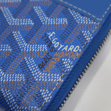 GOYARD ゴヤール マティニョン ジップ GM ラウンドジップ 長財布 ウォレット 青 ブルー 20K79-84