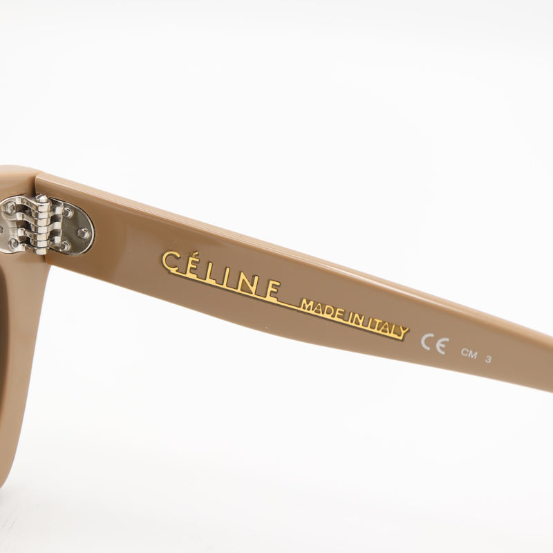 CELINE セリーヌ サングラス 41802/S JIK70 55□19 145 度なし ベージュ系 メガネ 眼鏡 保管袋有 H20605