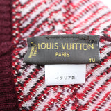 LOUIS VUITTON ルイヴィトン LV ボネ・グランフロア ニット帽 ウール91％ レーヨン9％ 帽子 ボルドー系 H.102