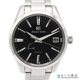 稼働 腕時計 Grand Seiko グランドセイコー GS スプリングドライブ 9R65-0BM0 自動巻 黒色文字盤 付属品・箱 23s1362-1