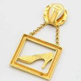 Salvatore Ferragamo フェラガモ イヤリング ゴールドカラー 約37.2g 花 靴 アクセサリー 22k394-2