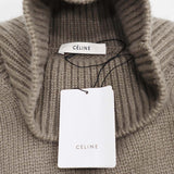 CELINE セリーヌ セーター グレー トープカラー 23GO4/6394 カシミヤ100 サイズS 25k943-8