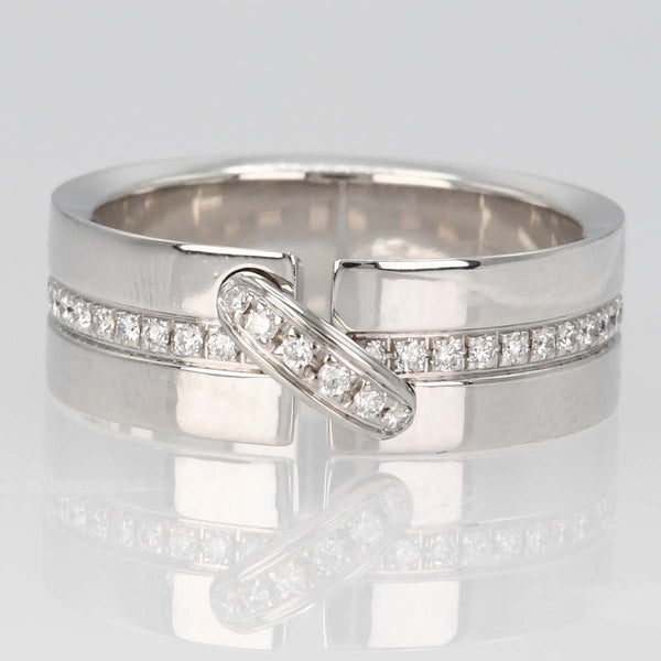 仕上済 CHAUMET ショーメ リアン リング #54 約13.5号 750 約9.3g ジュエリー 箱有 hi17