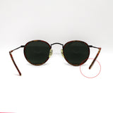 レイバン Ray Ban サングラス w1677 USA ラウンド 度なし ヴィンテージ OLD RAY BAN マーブル模様 M3416
