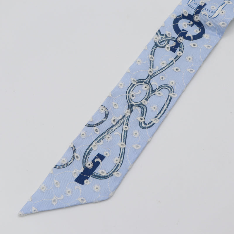 未使用 HERMES エルメス ツイリー ドレ・ブックル イングリッシュ