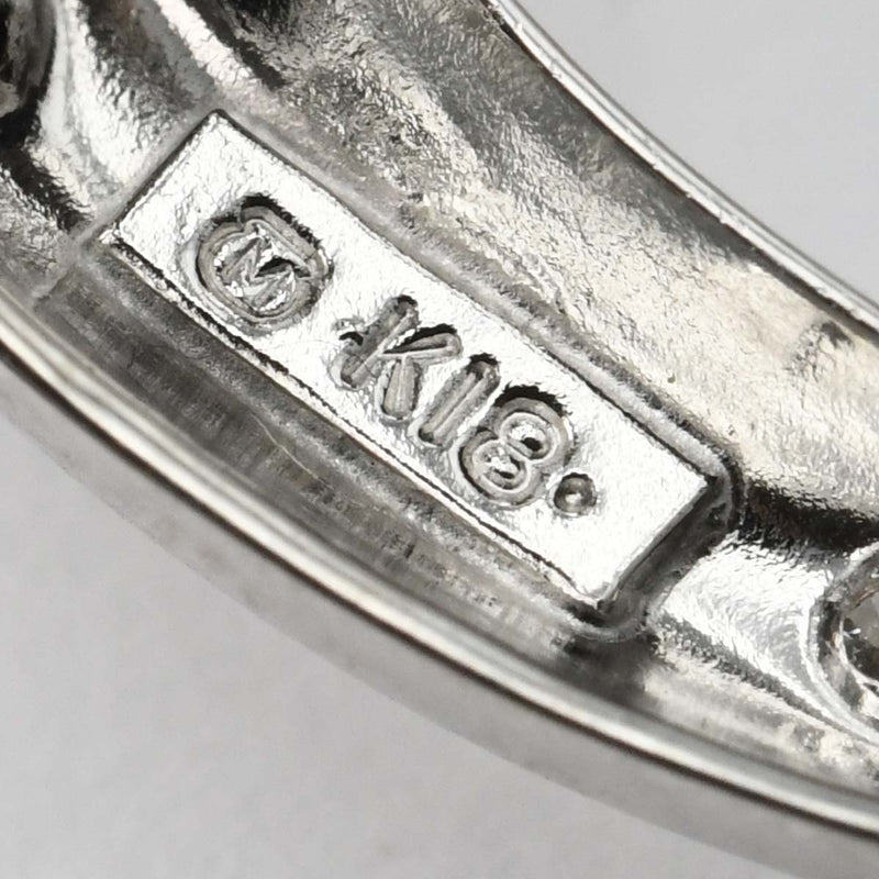 仕上げ済 MIKIMOTO ミキモト ブローチ K18 10g パール ダイヤモンド ジュエリー H9423