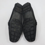 LOUIS VUITTON ルイヴィトン LV ドライビングシューズ モンテカルロ スウェード LVロゴ 8 M FA 0047 靴 ブラック H24800