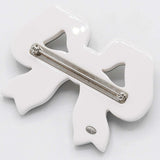 CHANEL シャネル ブローチ リボン フェイクパール ブラック アクセサリー 箱 26k252-1