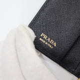 PRADA プラダ キーケース 1PG004 ブラックゴールドカラー 22s365-1