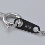 Vendome Aoyama ヴァンドーム青山 ダイヤ K18/K18WG 約1.9g ネックレス アクセサリー eco1702