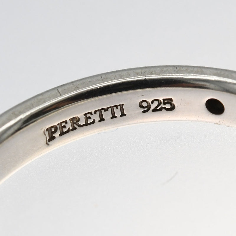 TIFFANY＆Co. ティファニー 1Pダイヤ バンドリング 指輪 925 シルバー 約11.5号 約2.6g アクセサリー レディース H9027