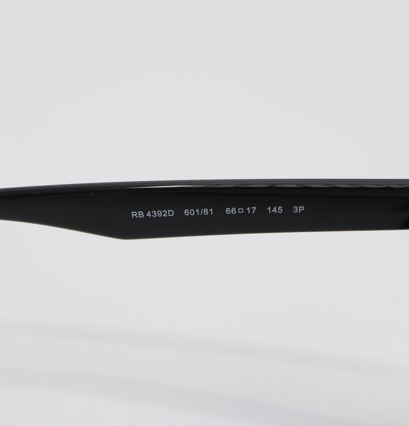Ray-Ban レイバン サングラス RB4392D 601/81 66□17 145 ブラック 度なし ケース有 25k620-1