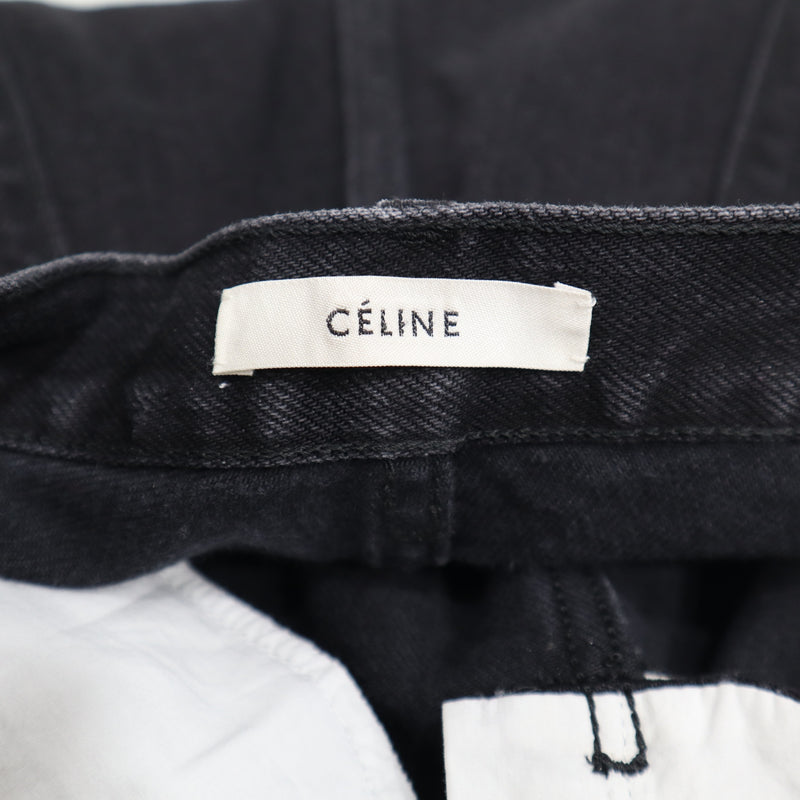 CELINE セリーヌ ズボン パンツ 21T67/1523B サイズ40 ブラック デニム  服 25k943-4
