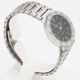 腕時計 稼働 BVLGARI ブルガリ ブルガリブルガリ BB33SS 自動巻き 黒色文字盤 25k729-3
