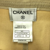 CHANEL シャネル パンツ P15254 ベージュ 38サイズ ボトムス レディース H17173-2