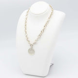 TIFFANY＆Co. ティファニー チョーカー リターントゥ ラウンド シルバー 925 約68.3g アクセサリー maki462