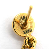 LOUIS VUITTON ルイヴィトン  LV ピアス M66082 アンクルージョン ピンクパープル ハート アクセサリー 箱有 25k803-1