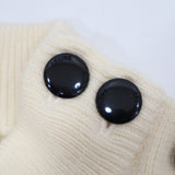 タグ付未使用 CELINE セリーヌ マリニエール セーター ニット ボーダー Lサイズ ホワイト×レッド レディース 25k1152-6