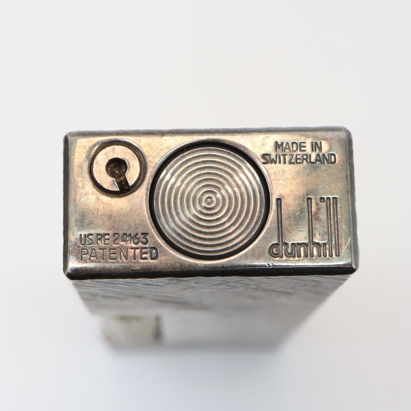 着火未確認 dunhill ダンヒル ライター ローラー式 シルバー 喫煙具 箱 ビンテージ コレクション M1845